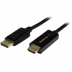 StarTech.com Cable Conversor DisplayPort a HDMI de 2m - Color Negro - Ultra HD 4K 
