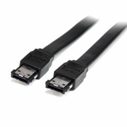 StarTech.com Cable de 1,8m eSATA Externo Blindado - Macho a Macho 