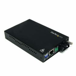 StarTech.com Conversor de Medios Ethernet 10/100 Mbps a Fibra Multi Modo Conector SC -2km 