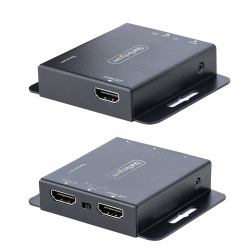 StarTech.com Extensor HDMI por CAT5/CAT6, 4K de 30Hz, para 39m o 1080p para 70m, Alargador HDMI, Juego Transmisor y Receptor PoC HDMI, Infrarrojos - para Vídeo Local 