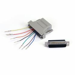 StarTech.com GC258MF cambiador de género para cable DB-25 RJ-45 Gris 
