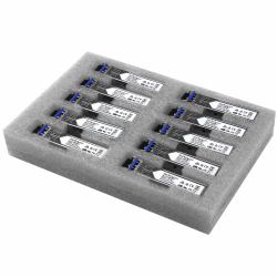 StarTech.com Paquete de 10 Módulos SFP Compatibles con Cisco GLC-LH-SMD - 1000BASE-LX/LH - Fibra Monomodo 1GbE - SFP Ethernet Gigabit 1Gb - LC - 10km - Cisco Firepower/ASR920/IE2000 DDM 