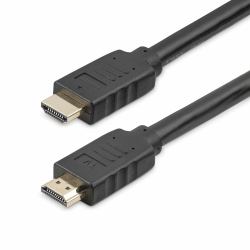 StarTech.com Cable de 10 metros HDMI con ethernet de alta velocidad Activo 4K de 60Hz - Cable HDMI CL2 para Instalación en Pared - Cable UHD Largo Durable - HDR de 18Gbps - Negro 