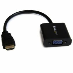 StarTech.com Adaptador Conversor de Vídeo HDMI a VGA HD15 - Cable Convertidor - 1920x1200 - 1080p 