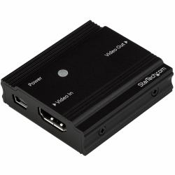 StarTech.com Amplificador de Señal HDMI - Extensor Alargador HDMI 4K a 60Hz - Hasta 9 Metros con Cable Convencional 