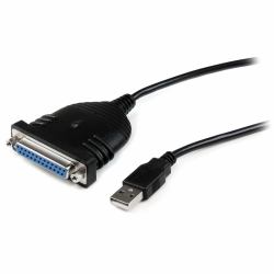 StarTech.com Cable de 1,8m Adaptador de Impresora Paralelo DB25 a USB A - H/M 