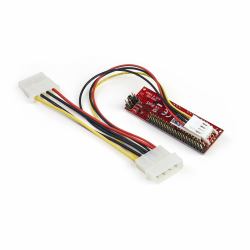 StarTech.com Conversor Adaptador IDE PATA de 40 pines a SATA - Convertidor para Disco Duro SSD o Unidad Óptica 