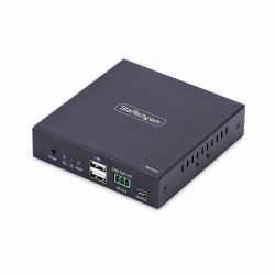 StarTech.com Receptor KVM HDMI por Redes IP - Serie IH2006 - 4K 60Hz - para Teclado/Vídeo/Ratón - Sin Controladores - Incluye Kit de Montaje - Receptor Únicamente 