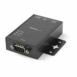 StarTech.com Servidor de Dispositivos IP de 1 Puerto Serie RS232 - Convertidor Serial Ethernet RJ45 Montaje DIN 