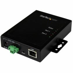 StarTech.com Servidor de Dispositivos Serie a IP de 2 Puertos RS232 - De Metal 