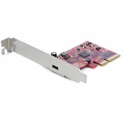 StarTech.com Tarjeta PCIe 1 Puerto USB-C 3.2 Gen 2x2 - Tarjeta Controladora PCI Express 3.0 x4 USB Tipo C SuperSpeed de 20Gbps - Tarjeta Adaptadora USB Tipo C - Tarjeta de Expansión - Windows y Linux 