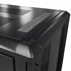 StarTech.com Armario Rack para Servidores 25U 19" 4 Columnas - Rack de Servidores con Cerradura y Seguro - Rack con Ruedas y Carriles de Montaje Ajustables para Equipo de Red 