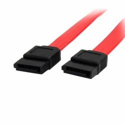 StarTech.com Cable SATA 0,45m - Rojo - 18in Pulgadas Cable Serial ATA 