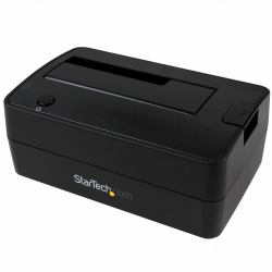 StarTech.com Docking Station USB 3.1 [10Gbps] a SATA III de 1 Bahía para Discos Duros y SSD de 2,5/3,5" - Base con Bahía de Carga Superior 