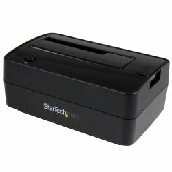 StarTech.com Docking Station USB 3.1 [10Gbps] / eSATA a SATA III de 1 Bahía para Discos Duros y SSDs de 2,5/3,5" - con Bahía de Carga Superior 