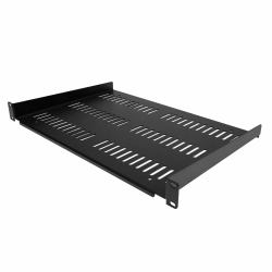 StarTech.com Estante Ventilado 1U para Armario Rack de Servidores - Bandeja Universal Voladiza para Montaje en Rack de 19" - Capacidad de 25kg - de 12" [30,5cm] de Profundidad 