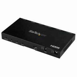 StarTech.com Divisor HDMI de 2 Puertos - de 4K 60Hz con Escalador Incorporado 
