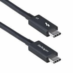 StarTech.com Cable Thunderbolt 5 de 1m - 80Gbps hasta 120Gbps - PD 240W - 8K 60Hz - Cable Certificado - Compatible con Thunderbolt 4/USB4/USB-C 