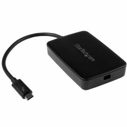 StarTech.com Adaptador Thunderbolt 3 a Thunderbolt 2 de Ordenador Portátil TB3 a Dispositivos TB2 o TB1 - No Reversible - Convertidor Thunderbolt 2/1 - con Certificación TB3 - Win o Mac 