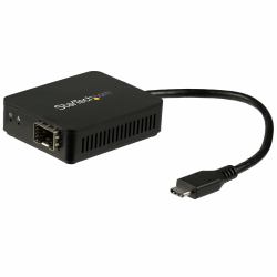 StarTech.com Adaptador Conversor USB 3.0 USBC a SFP Abierto Transceiver USB Tipo C 