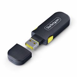 StarTech.com Llave de Bloqueo USB-A - 4 Tapones Antipolvo USB-A con Pestillo - Protectores Guardapolvos de Puerto USB a Presión - Reutilizables 