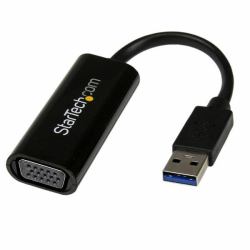StarTech.com Adaptador Gráfico Conversor USB 3.0 a VGA - Cable Convertidor Compacto de Vídeo - 1920x1200 / 1080p 