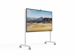 Steelcase STPM2CART85 mueble y soporte para dispositivo multimedia Gris, Blanco Mesita con ruedas para multimedia 
