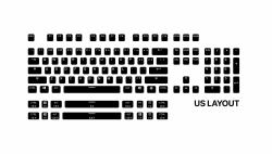 Steelseries PrismCAPS Interruptores de teclado 