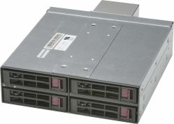 Supermicro CSE-M14TQC panel bahía disco duro Negro 