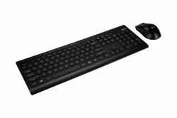 Supermicro KYB-MUS-194CB teclado Ratón incluido Universal USB Negro  - Versión UK