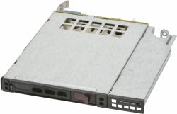 Supermicro MCP-220-81506-0N panel bahía disco duro 2.5" Panel de instalación Negro, Metálico 