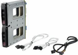 Supermicro MCP-220-84610-0N panel bahía disco duro 2x 2,5" Bandeja para disco duro Negro 