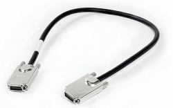 Synology Cable Infiniband Cable de fibra óptica e InfiniBand 0,63 m SATAx4 Negro, Acero pulido 