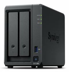 Synology DiskStation DS725+ servidor de almacenamiento NAS Ryzen Embedded R1600 4 GB DDR4 0 TB Negro 