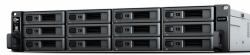Synology RackStation RS2423+ servidor de almacenamiento NAS Bastidor [2U] Ryzen Embedded V1780B 8 GB DDR4 0 TB DiskStation Manager Negro, Gris 