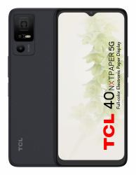 TCL 40 NXTPAPER 5G 16,8 cm [6.6"] Ranura híbrida Dual SIM Android 13 USB Tipo C 6 GB 256 GB 5000 mAh Negro 