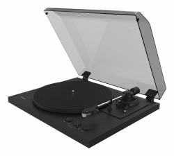 TEAC TN-175-B Tocadiscos de tracción por correa Negro Totalmente automático 