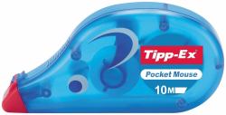 TIPP-EX Pocket Mouse corrección de películo/cinta 10 m Azul 10 pieza[s] 
