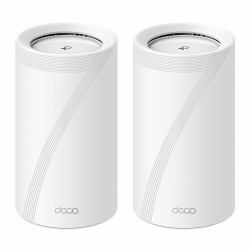 TP-Link Deco BE85 [2-Pack] Tribanda [2.4 GHz / 5 GHz / 6 GHz] Wi-Fi 7 [802.11be] Blanco 4 Interno 