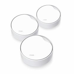 TP-Link DECO X50-PoE[3-PACK] Doble banda [2,4 GHz / 5 GHz] Wi-Fi 6 [802.11ax] Blanco 2 Interno 