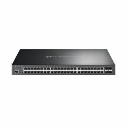TP-Link Omada SG3452XP switch Gestionado L2+ Gigabit Ethernet [10/100/1000] Energía sobre Ethernet [PoE] 1U Negro 