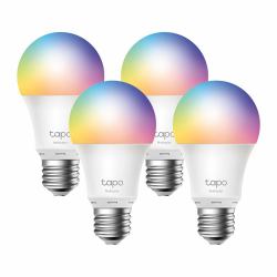 TP-Link Tapo L530E[4-PACK] iluminación inteligente Bombilla inteligente Wi-Fi 8,7 W 