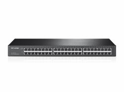 TP-Link TL-SG1048 No administrado Gigabit Ethernet [10/100/1000] 1U Negro 