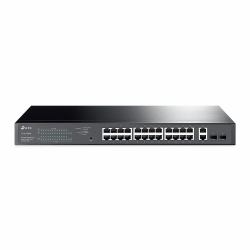 TP-Link TL-SG1428PE switch Gestionado L2 Gigabit Ethernet [10/100/1000] Energía sobre Ethernet [PoE] 1U Negro 