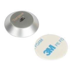 Targus ASP001GLX accesorio para candado de cable Placa Plata 1 pieza[s] 