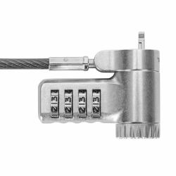 Targus ASP96RGLX cable antirrobo Plata 2 m 