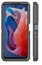 Techair Classic essential funda para teléfono móvil 17 cm [6.7"] Negro 