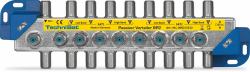 TechniSat 9P2 Divisor de señal para cable coaxial Plata 