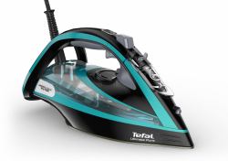 Tefal Ultimate Pure FV9844 Plancha vapor-seco Suela Durilium Autoclean 3200 W Negro, Azul 
