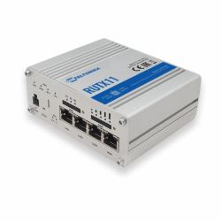Teltonika RUTX11 router inalámbrico Gigabit Ethernet Doble banda [2,4 GHz / 5 GHz] 4G Gris 